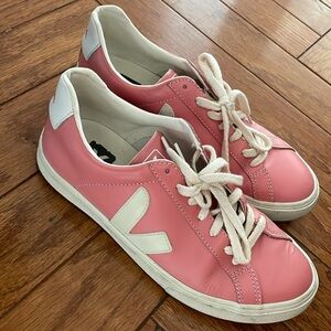 VEJA pink sneakers size US 8